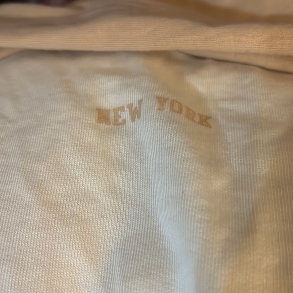 Zara -🤍🤍🤍Cropped Drawstring Sweatshirt Hoodie- Size Large - NWT - Picture 4 of 4